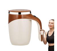 Travel Stirring Mug - Self-stirring, Mix Lazy Insulation Cup | Electric Magnetic Stirring Coffee Mug, Stainless Steel Automatic Mixing Cup, Stirring Tea, Hot Chocolate, Milk, Protein Shake