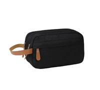 Travel Storage Bag Divided Portable Makeup Bag Large Capacity Handheld Storage(Black)