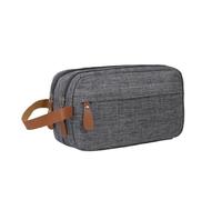 Travel Storage Bag Divided Portable Makeup Bag Large Capacity Handheld Storage(Grey)