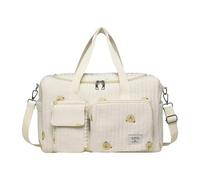 Travel Storage Bag Embroidered Pattern Diaper Bag Mom Bag Crossbody Bag Multi Compartment Shoulder Bags Large Capacity Practical Baby Gear