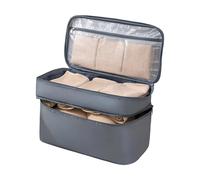 Travel Storage Bag Water Packing Organized for Intimate Apparel Storage During Business Trip Camping Travel Organizer, Gray, Mass Beauty