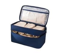 Travel Storage Bag Water Resistant Packing Organized for Intimate Apparel Storage During Business Trip Camping Portable Cosmetic Organizer for Travel
