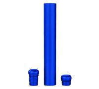 Travel Storage Tube - Portable Metal Tube Container - Airtight Waterproof Pill Case Box Pocket Size for Dating Concert Camping Hiking Picnic Commuting