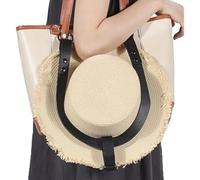 Travel Strap - PU Leather Hanger Carrier, Adjustable Harness Clip for 12-16 Inch Brims, Secure Bag Attachment | Portable Sun Holder for Cowboy Hats Travel Accessories Storage