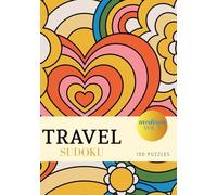 Travel Sudoku - Medium - 100 Puzzles: Pocket Sudoku Puzzle Book for Adults & Teens - Compact A5 Size - Boho Hippie Edition