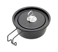 Travel Tableware for Adults - Camping Mug Made of Aluminium Alloy Dustproof Portable Multifunctional Mixing Bowl & Coffee Mug for Outdoor Picnic Travel Family Activities Hiking Trips