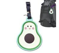 Travel Tags for Luggage - Funny Silicone Suitcase Label Tag in Fruit Shape | Cute Pocket Identification with Privacy Name Address Cover Practical Luggage Accessories for Flying Holiday School Work