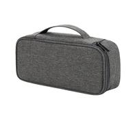 Travel Tech Pouch, Multi Functional Digital Accessories Organizer Charger Storage Bag, Electronics Accessories Travel Organizer Case for Cable Charger Earphone Power Bank (Deep Grey)