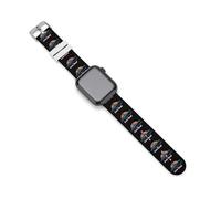 Travel The Love Boat Compatible with IWatch Series Silicone Strap Smartwatch Replacement Bands 38mm/40mm