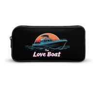 Travel The Love Boat Small Pencil Case Large Capacity Pen Bag Aesthetic Makeup Pouch Office Stationery Organizer 22 * 12 * 5cm