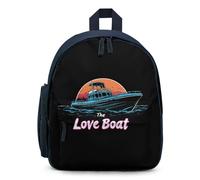 Travel The Love Boat Small Travel Backpack for Laptop Casual Daypack Lightweight Bag for Camping Work