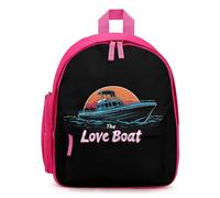Travel The Love Boat Small Travel Backpack for Laptop Casual Daypack Lightweight Bag for Camping Work
