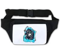 Travel The World Bora Bora Island from Space Waist Bag Fanny Pack White