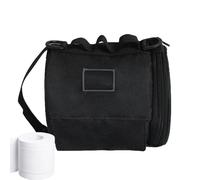 Travel Toilet Roll Holder - Reusable Paper Storage Bag in Roll Portable Hanging | Portable Waterproof Reusable Kitchen Paper Towel Holder for Beach, Bathroom, AU