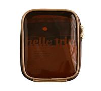 Travel Toilet Set with Clear Design and Multi-Layered Compartments Organized Toiletry Storage for Efficient Packing and Storage