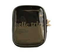 Travel Toilet Set with Clear Design and Multi-Layered Compartments Organized Toiletry Storage for Efficient Packing and Storage