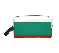 Travel Toiletry Bag Durable Small Items Storage with Exquisite Bulgarian Flag Print Design Suitable for Daily Use