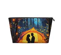 Travel Toiletry Bag for Women Men Camping in The Woods Makeup Bag Large Capacity Cosmetic Bags Water-Resistant Cosmetic Organizer Bag