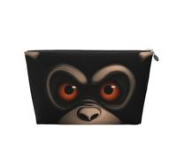 Travel Toiletry Bag for Women Men Red Eyed Monkey Makeup Bag Large Capacity Cosmetic Bags Water-Resistant Cosmetic Organizer Bag