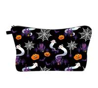 Travel Toiletry Bag, Halloween Cosmetic Case - Waterproof Cosmetic Bags for Halloween - Multifunctional Organizer, Portable Makeup Bag with Zipper for Home, Swimming