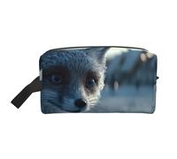 Travel Toiletry Bag Large for Daily Use, Durable Portable Organizer with Arctic Prowler Print Design