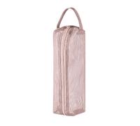 Travel Toiletry Bag - Portable Toothbrush Holder | Multifunctional Toiletry Bag on the Network for Vacation, Airport, Road, Gym, Camping, Cruise, Hospital, pink, Se référer au descriptif, Refer to