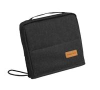 Travel Toiletry Bag - Ravel Makeup Bag | Open Flat Cosmetic Organizer, Large Capacity Handbag - Portable Makeups Bags with Compartments & Mirror, Hangable Luggage for Women and On-The-go Storage