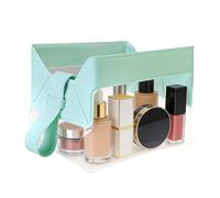 Travel Toiletry Bag | Transparent Travel Makeup Organizer - Cosmetic Case for Home Bathroom Travel Vacation Men Women Frequent Travellers, green, Please refer to the description, Please refer to