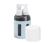 Travel Toiletry Bottles | 4-in-1 Refillable Empty Spray Dispenser - Travel Size Toiletries Bottles - for Women Shampoo Conditioner Shower Gel Perfume Outdoor Trip Vacation Hotel Gym