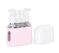 Travel Toiletry Bottles - Empty Liquid Dispenser 50ml/100ml, Squeeze Shampoo for Travel, for Shampoo Conditioner Liquid Lotion Soap Makeup Men Women Travel Aer, pink, Please refer to the description