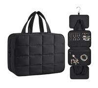 Travel Toiletry Cases - Travel Toiletry Bag, Voge Bag with Compartments, Multi-Compartment Storage Organizer, Waterproof Makeup Bags,
