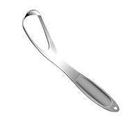 Travel Tongue Scraper - Breath Cleaner Tool | Portable Non-Slip Fan Shape Tongue Scraper for Bad Breath Cleaner