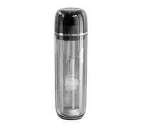 Travel Toothbrush Cabinet - Electric Toothbrush Lid | Dust Safe Toothbrush Cases | Toothpaste Holder | Toothpaste Storage and Foldable Toothbrushes for Backpacking Hotel Bathroom Kids vo, Grey