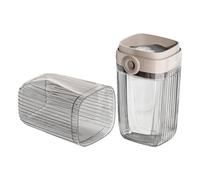 Travel Toothbrush Case Holder, Toothbrush Case for Travel, Breathable Toothbrush Holder, Travel Toothbrush Containers, Travel Toothbrush Holder, Travel Toothbrush Holder, Travel Case for, Light coffee