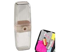 Travel Toothbrush Case | Mouthwash Cup | Toothpaste Organizer Tooth Brush Container for Restroom Apartment Dorm Home Travel Camping Kids Gym Shower Hotel Adults