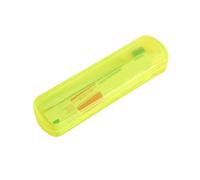 Travel Toothbrush Case, Portable Toothbrush Box, Leak-Proof Hygienic Toothbrush Holder for Travel, Camping, RV, Road Trip, Washbasin, yellow, Speicherbox, See description