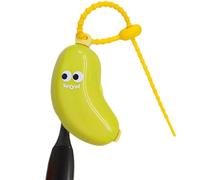 Travel Toothbrush Cover - Banana Shaped Portable Travel Case | for Bathroom for Family Boys Girls Teenagers Men and Women, green, riferimento alla descrizione, Please refer to