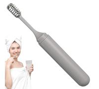 Travel toothbrush, foldable pocket toothbrush in travel size, removable brush head with soft bristles, compact cleaning utensils, portable for adults and children on the go