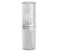 Travel Toothbrush Holder, Portable Toothpaste Container, Convenient Storage for Toothbrush, Toothpaste and Makeup, Ideal for School and Daily Use, white, Fare riferimento alla descrizione, Please