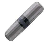 Travel Toothbrush Holder - Toothbrush Storage, Toothbrush Holder, Driving Bag, Waterproof Tooth Provider, Portable Hygiene Kit for Holiday Trips, Business Trips, Hotel Stays, Daily Use, black, see