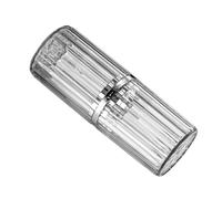 Travel Toothbrush Holder with Toothpaste Storage, Pet Material, Integrated Storage for Graduation Season and Back to School Decor, Versatile Use for School and Camping