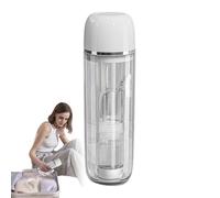 Travel toothbrush set, toothbrush set with cup for on the go, with soft bristles for on the go, school, camping