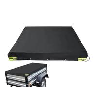 Travel Trailer Cover, Trailer Tarpaulin - Thick Top Panel Anti-UV Oxford 420D UV Resistant - Flat Windproof Tarpaulin for Trailer, for Vehicles, Cars, Trailers Transport