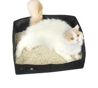 Travel Travel Toilet - Foldable Cat Toilet Bowl, Portable Cat Bowl | AUTO KATZENKLO DERISTING, ROBUST CAT Toilet Medium, Cat Toilet For Camping And On The Go, Perfect For Pet