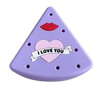 Travel Triangle Powder Puff Holder Powder Makeup Puff Container Silicone Makeup Puff Protective Carrying Case