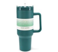 Rex London Travel Tumbler with Handle (1.2Ltr) - Petrol Blue