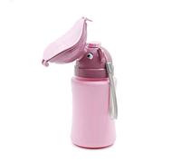 Travel Urinal，Portable Cute Elephant Emergency Urinal,Portable Child Toddler Potty Urinal for Trip Travel, Camping, Pee Tranining (Pink)