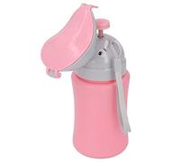 Travel Urinal Portable Potty Pee Cup for Kids, Leakproof Urinal Emergency Toilet for Camping Car Travel and Kid Potty Pee Training Pee Bottle for Toddlers Kids (Pink for Girl)