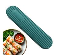 Travel Utensil Holder | Portable Tableware Holder,Stain-Resistant Utensil Organizer Case for Hiking School Picnic Workplace Backpacking, Green, Refer to description, Unisex