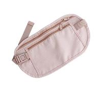 Travel Waist Packs,Money Belt Waist Pouch Slim with Adjustable Strap,Invisible Belt Bag,Outdoor Waist Wallet,Hidden Pouch for Passport(Khaki)